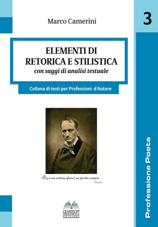 Elementi di retorica e stilistica - Marco Camerini - copertina