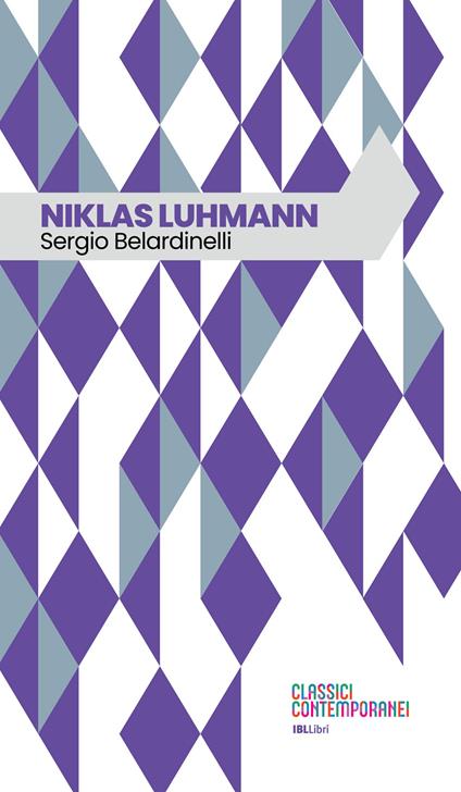 Niklas Luhmann - Sergio Belardinelli - copertina