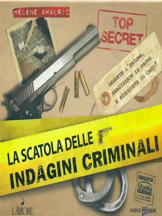 La scatola delle indagini criminali. Con Carte - Hélène Amalric - Libro -  L'Airone Editrice Roma - I giochi della sfinge | IBS