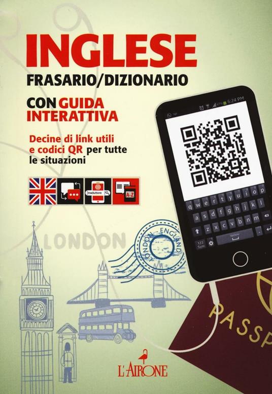 Inglese. Frasario/dizionario. Con guida interattiva. Con aggiornamento online - copertina