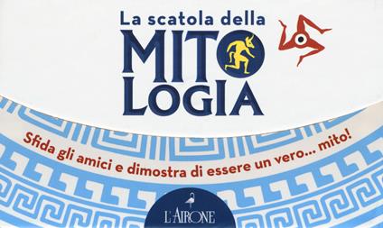 La scatola della mitologia. 600 domande per giocare con i grandi miti dell'antichità. Con Carte - copertina