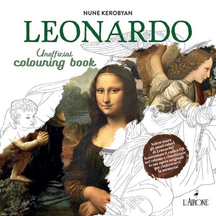 Leonardo. Unofficial colouring book - Nune Kerobyan - copertina