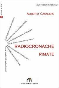 Radiocronache rimate - Alberto Cavaliere - copertina