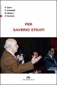 Per Saverio Strati - copertina