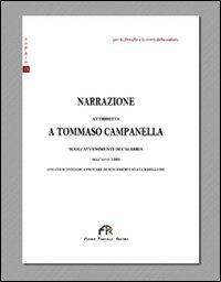 Narrazione attribuita a Tommaso Campanella sugli avvenimenti di Calabria nell'anno 1599 - copertina