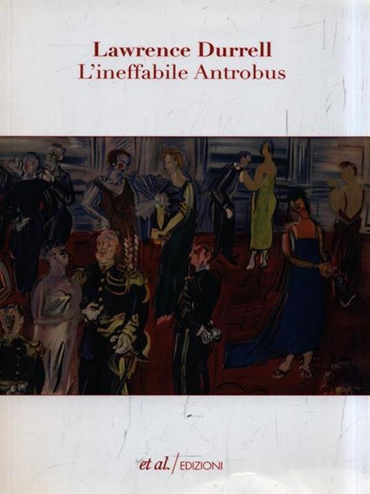 L' ineffabile Antrobus - Lawrence Durrell - copertina