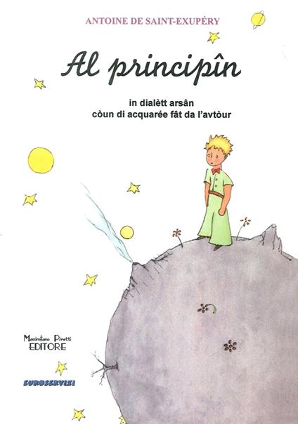 Principin. Testo reggiano (Al) - Antoine de Saint-Exupéry - copertina