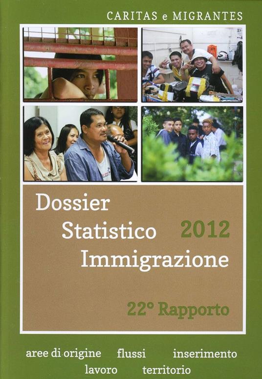 Immigrazione dossier statistico 2012 - copertina