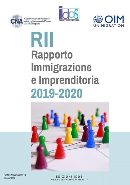Rapporto immigrazione e imprenditoria 2019-2020 - copertina