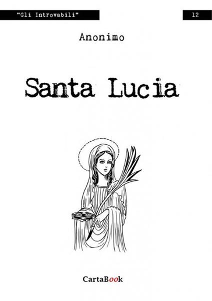Santa Lucia - Anonimo - copertina