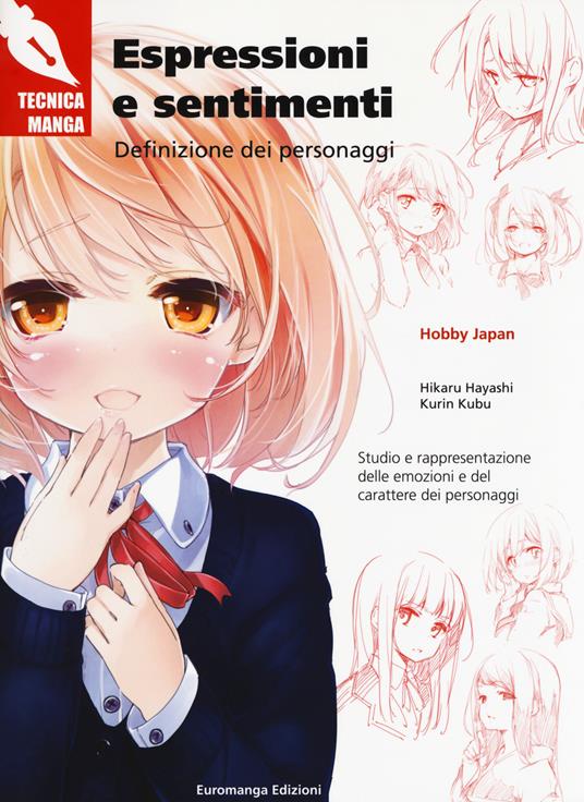 Espressioni e sentimenti. Definizione dei personaggi - Hikaru Hayashi,Kurin Kubu - copertina