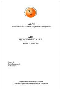 Atti 14° Convegno A.I.P.T. (Ancona, 3 ottobre 2008) - copertina