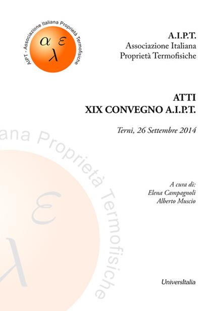 Atti 20° Convegno A.I.P.T. (Terni, 26 settembre 2014) - copertina