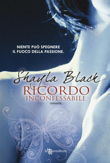 Ricordo inconfessabile - Shayla Black - copertina