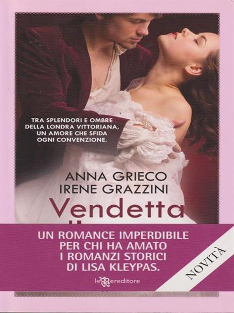 Vendetta d'amore - Anna Grieco,Irene Grazzini - copertina