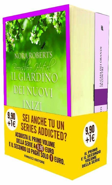 Collezione Nora Roberts. Il giardino dei nuovi inizi + La casa dei grandi incontri -  Nora Roberts - copertina