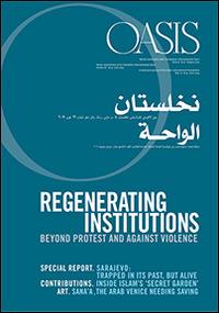 Oasis. Vol. 19: Regenerating institutions beyond protest and against violence - copertina