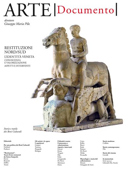 Arte. Documento. Rivista e collezione di storia e tutela dei beni culturali. Vol. 31 - copertina