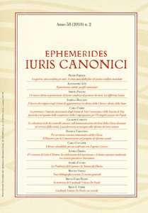 Ephemerides Iuris canonici (2018). Vol. 2