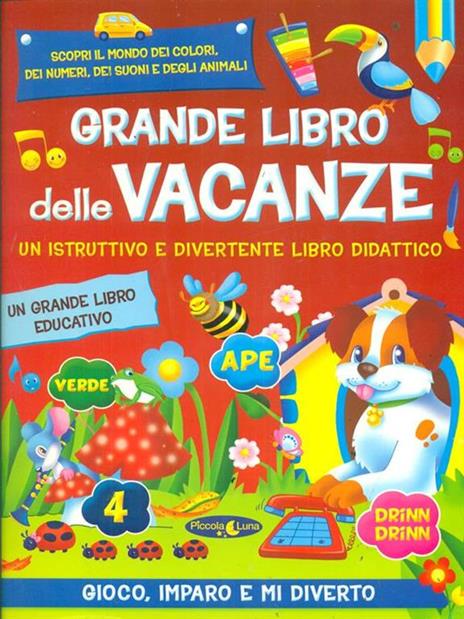 Grande libro delle vacanze. Ediz. illustrata - copertina