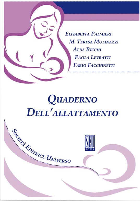 Quaderno dell'allattamento - Elisabetta Palmieri,Maria Teresa Molinazzi,Alba Ricchi - copertina