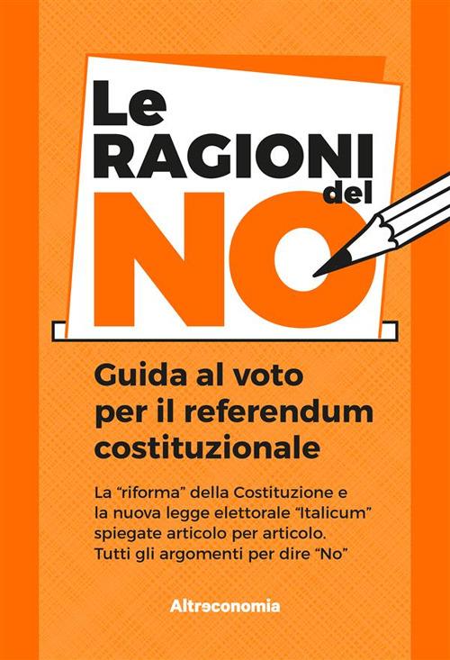 Le ragioni del no - Duccio Facchini - ebook