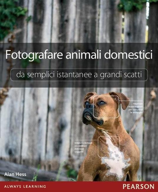 Fotografare animali domestici. Da semplici istantanee a grandi scatti - Alan Hess - copertina