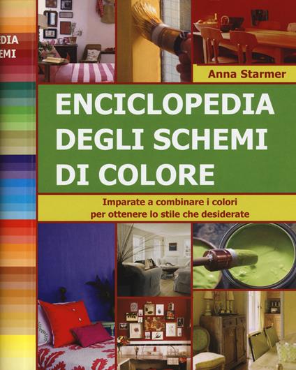 Enciclopedia degli schemi di colore. Imparare a combinare i colori per ottenere lo stile che desiderate. Ediz. a spirale - Anna Starmer - copertina