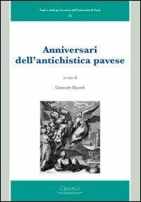 Anniversari dell'antichistica pavese - copertina