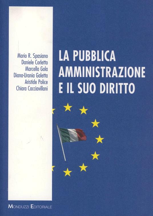 La pubblica amministrazione e il suo diritto - copertina