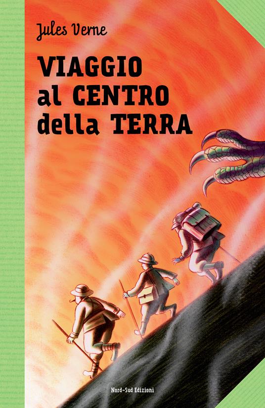 Viaggio al centro della terra - Jules Verne - copertina