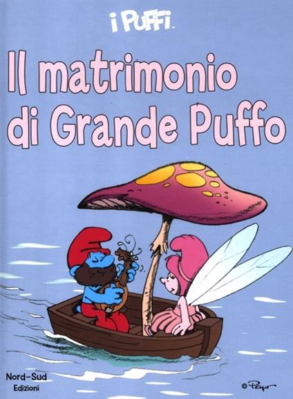 Il matrimonio di grande Puffo. I puffi - Peyo - copertina