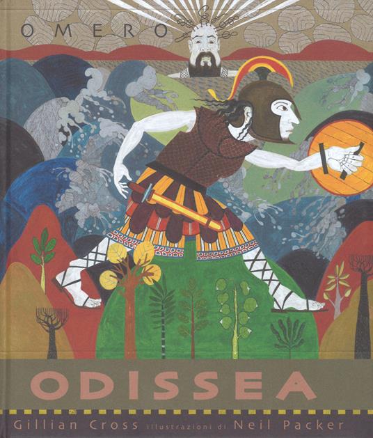 Odissea di Omero. Ediz. a colori - Gillian Cross,Neil Packer - copertina