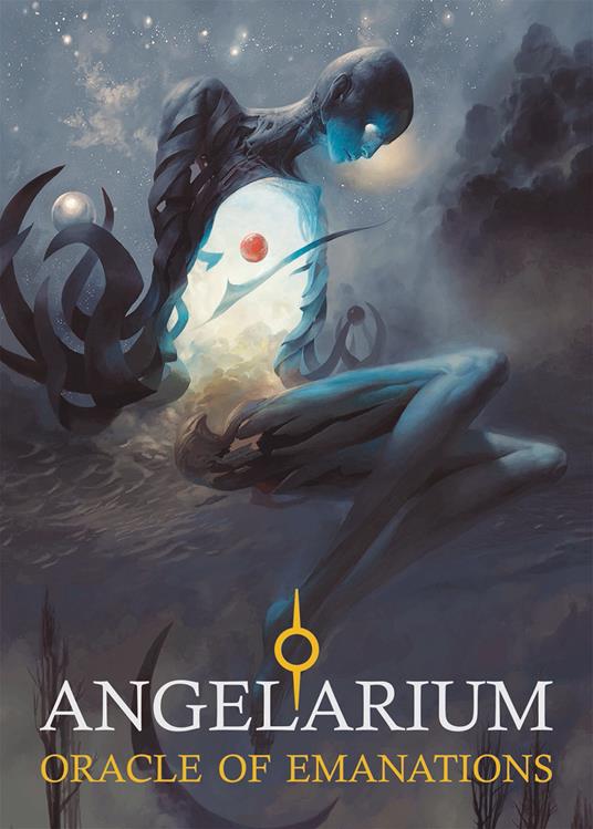 Angelarium. Oracle of emanations. Ediz. multilingue. Con 33 carte - Eli Minaya,Peter Mohrbacher - copertina