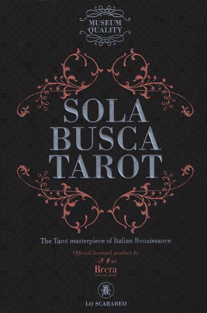 Sola Busca Tarot. History mysteries alchemy. Ediz. multilingue. Con Libro in brossura - copertina