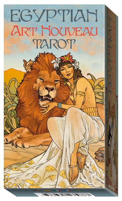 Egyptian art nouveau tarot. Ediz. multilingue - Elford Jaymi - copertina