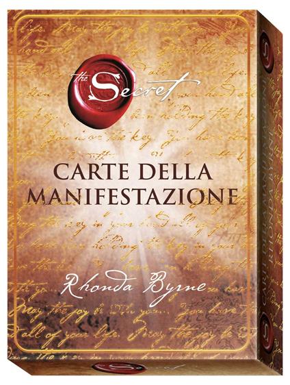 The secret. Carte della manifestazione - Rhonda Byrne - copertina