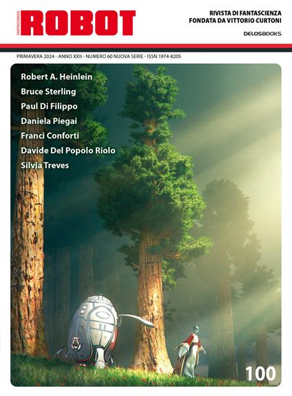 Robot. Rivista di fantascienza (2024). Vol. 100 - copertina