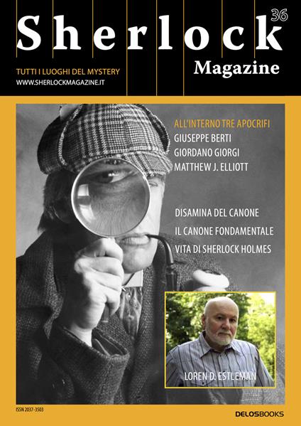 Sherlock Magazine. Tutti i luoghi del mystery. Vol. 36 - copertina