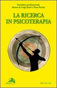 Idee in psicoterapia. La ricerca in psicoterapia - copertina