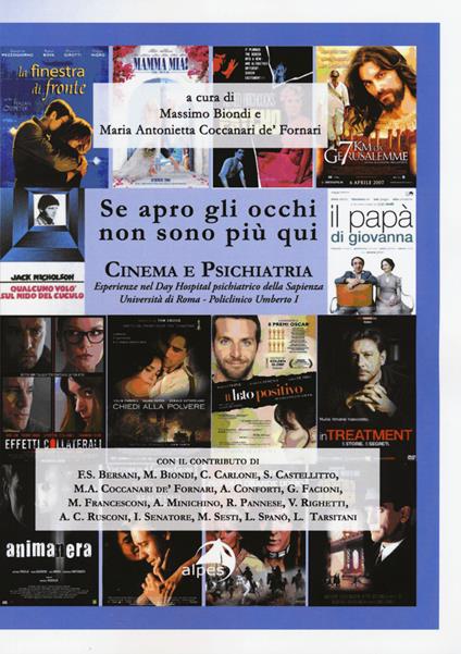 Se apro gli occhi non sono più qui. Cinema e psichiatria. Esperienze nel day hospital psichiatrico della Sapienza università di Roma Policlino Umberto I - copertina