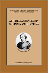 Atti dell' 11° Giornata Amaduzziana - copertina