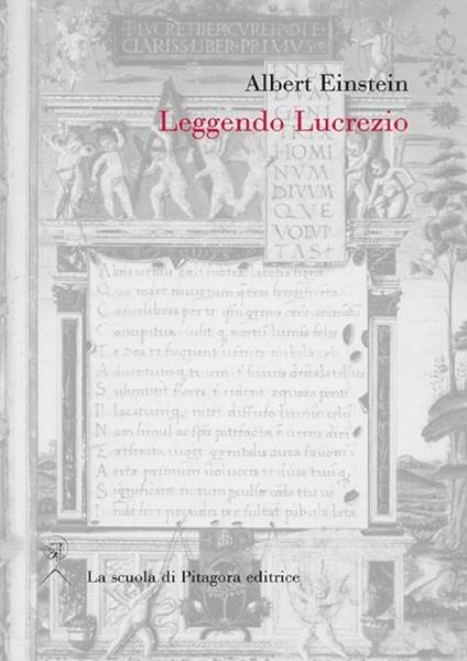 Leggendo Lucrezio. Ediz. italiana e tedesca - Albert Einstein - copertina