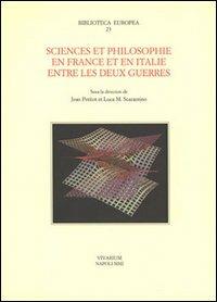 Sciences et philosophie en France et en Italie entre les deux guerre - copertina