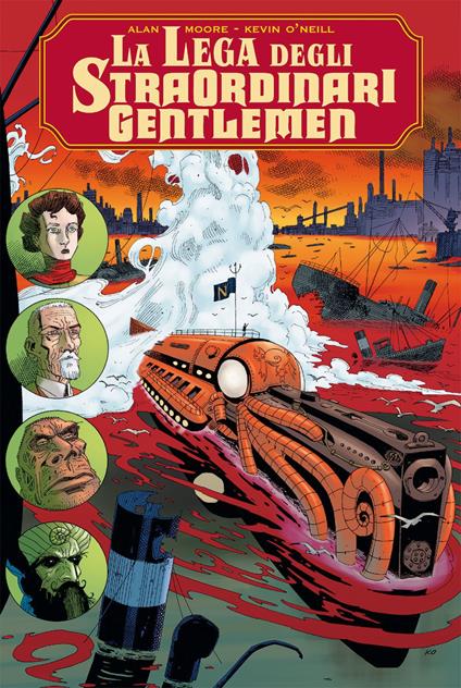 La lega degli straordinari gentlemen. Variant. Vol. 2 -  Alan Moore - copertina