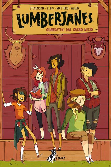 Guardatevi dal sacro micio. Lumberjanes. Vol. 1 - Brooke Allen,Grace Ellis,N. D. Stevenson,Shannon Watters - ebook