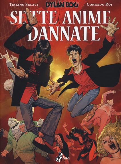  Dylan Dog. Sette anime dannate. Variant -  Tiziano Sclavi - copertina