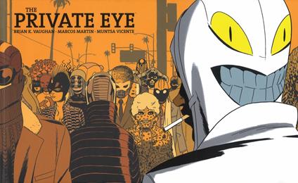 The private eye - Brian K. Vaughan,Marcos Martin - copertina