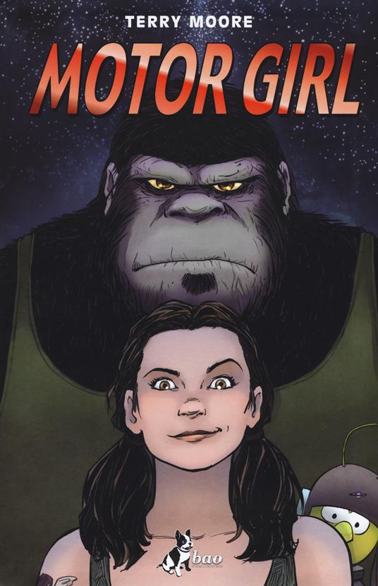 Motor girl - Terry Moore - copertina