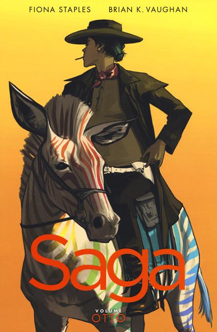 Saga. Vol. 8 - Brian K. Vaughan,Fiona Staples - copertina